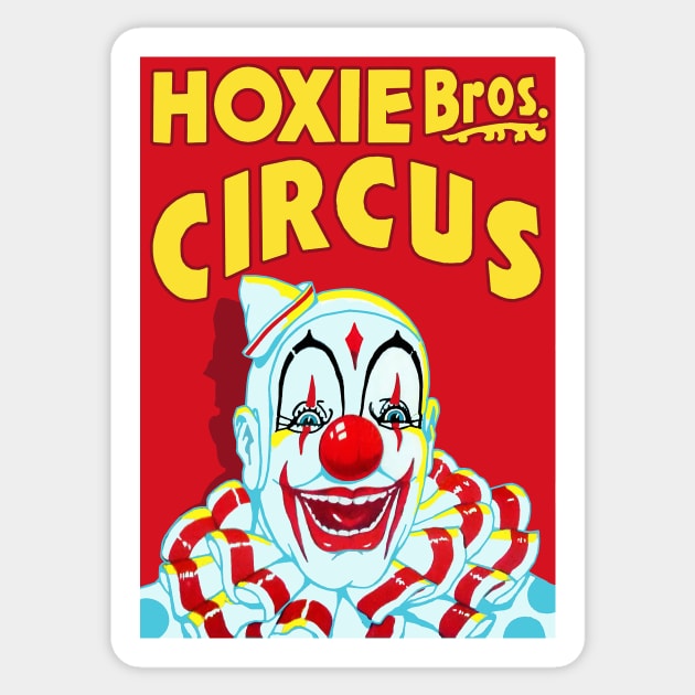 Hoxie Bros. Circus Sticker by headrubble